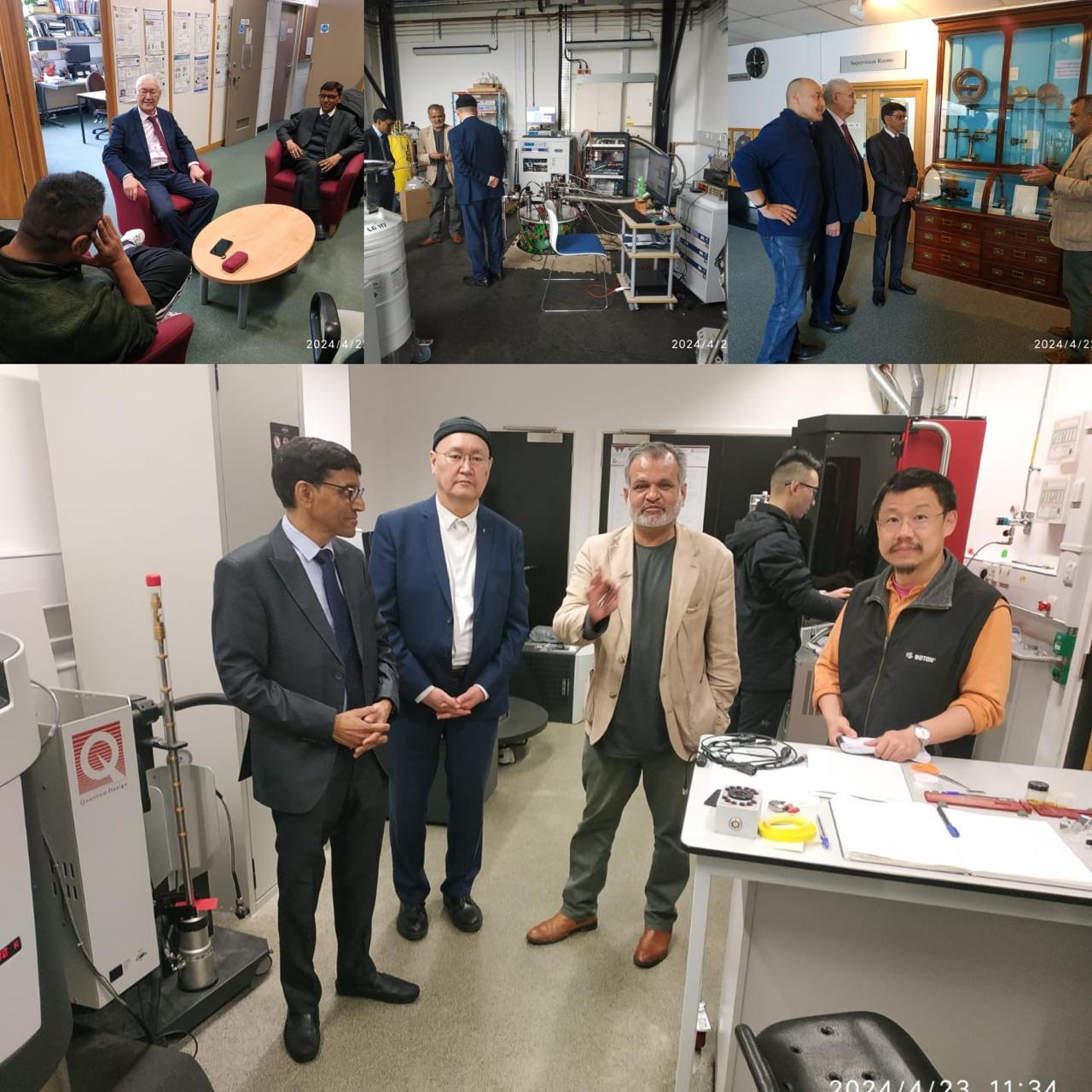 visit to Cavendish Laboratory ( University of Cambridge)