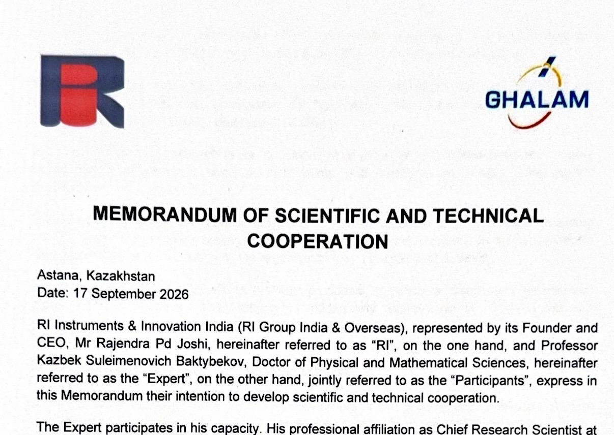 Strategic MoU with GHALAM Space Agency (KazCosmos and Airbus), Central Asia – photo 1