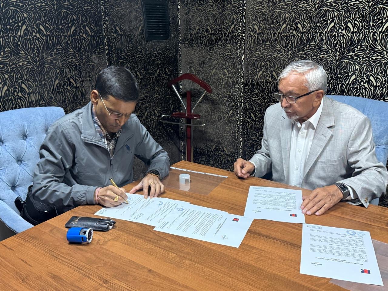 Strategic MoU with GHALAM Space Agency (KazCosmos and Airbus), Central Asia – photo 2